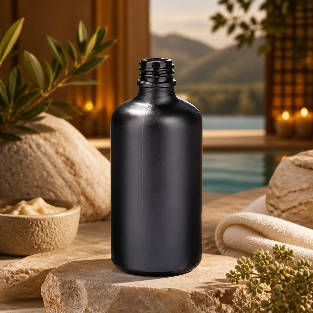 100ml Apothekerflasche BlackLine UT18/100 UNiTWIST 100ml Apothekerflasche BlackLine UT18/100 UNiTWIST perfekt für ätherische Öle und Aromatherapie