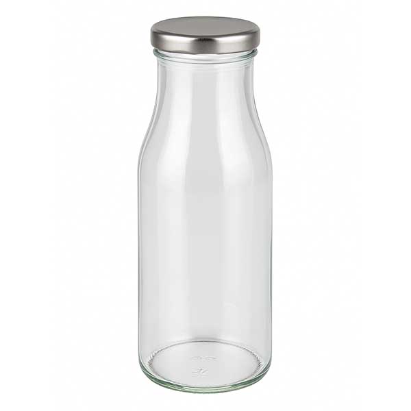 150ml Flasche mit BasicSeal Deckel silber UNiTWIST