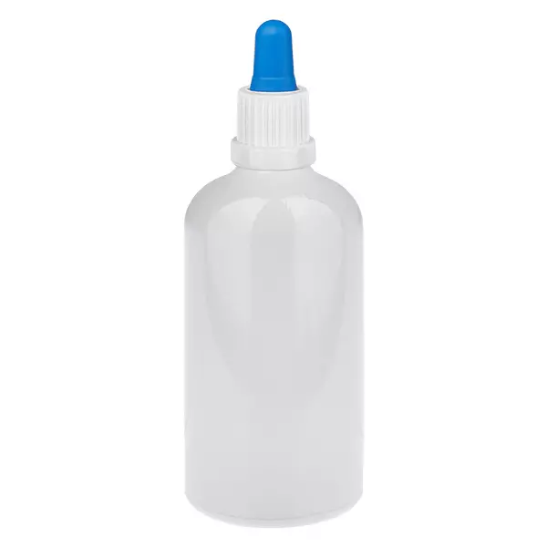 100ml Pipettenflasche weiß/blau Originalitätsverschluss WhiteLine UT18/100 100ml Pipettenflasche weiß/blau Originalitätsverschluss WhiteLine UT18/100