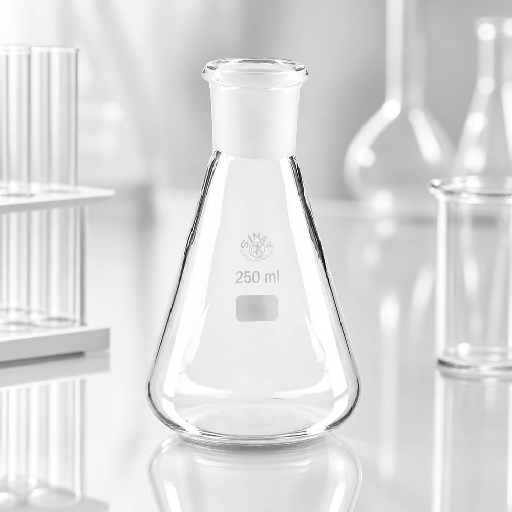 Erlenmeyerkolben 250ml mit Normschliff (29/32)