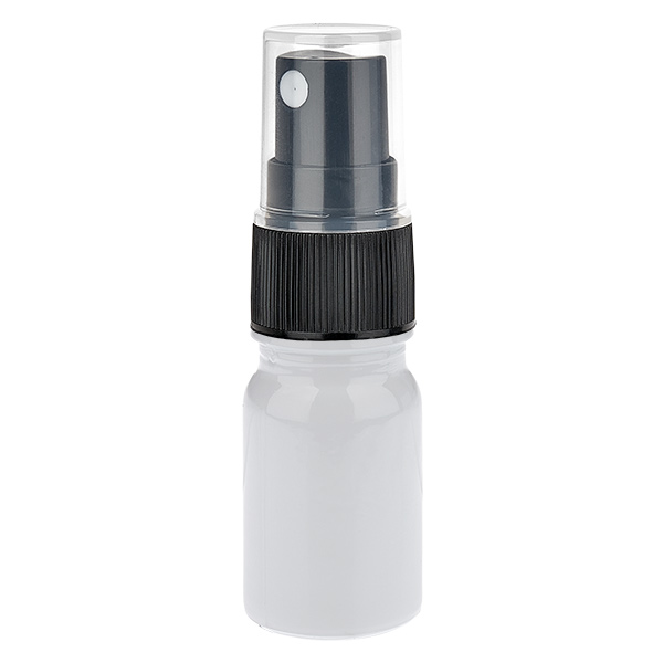 5ml Sprayflasche schwarz/transparent Standardverschluss WhiteLine UT18/5