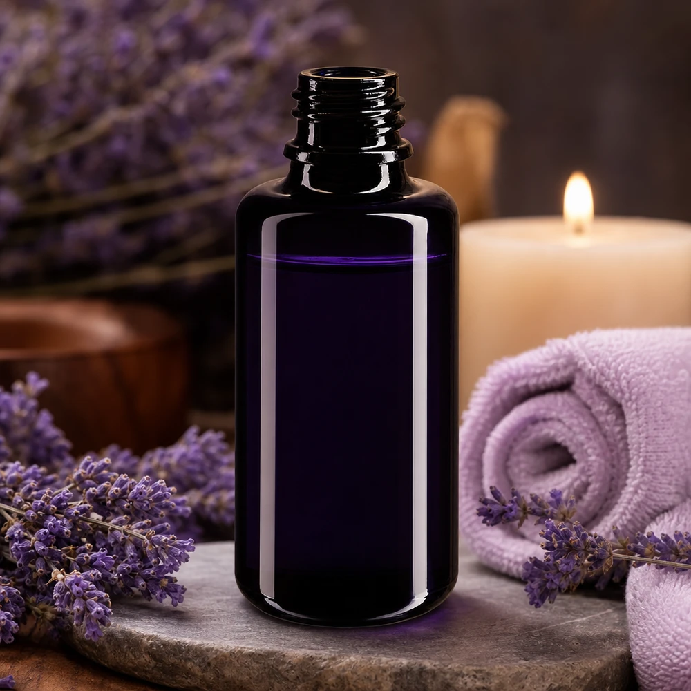 Premium Violettglas Flasche Orion 30ml für sichere Aufbewahrung hochwertiger Öle