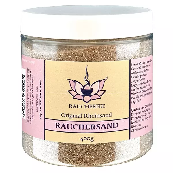 Feuersand & Räuchersand 400g Marke Räucherfee Feuersand & Räuchersand 400g Marke Räucherfee