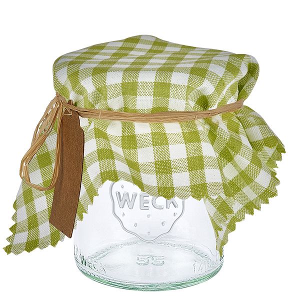 Stoff Schmuckdeckchen grün-kariert 15cm eckig Stoff Schmuckdeckchen grün-kariert 15cm eckig