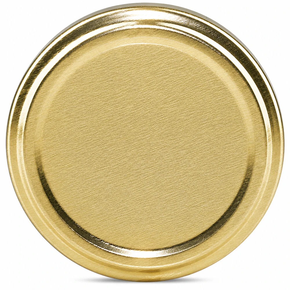 UNiTWIST TO43 gold, BioSeal, BPA-NI, unitemp Twist-Off-Deckel gold TO43 BPA-NI BioSeal hitzebeständig für Konservengläser UNiTWIST