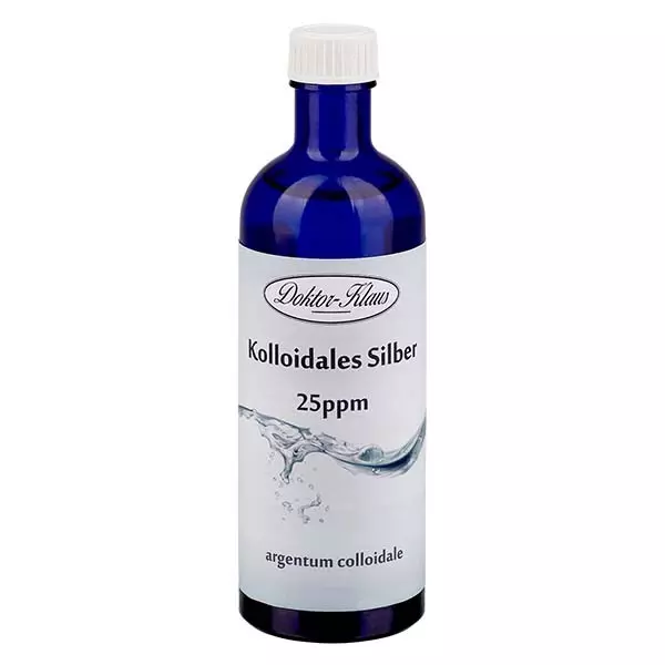 Kolloidales Silber 25ppm 200ml Doktor-Klaus Kolloidales Silber 25ppm 200ml Doktor-Klaus