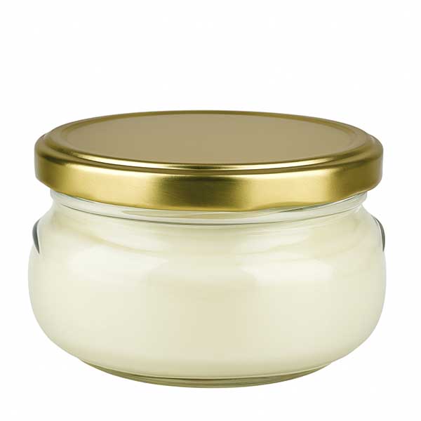 120ml Terrinenglas mit BasicSeal Deckel gold UNiTWIST 120ml Terrinenglas mit BasicSeal Deckel gold UNiTWIST