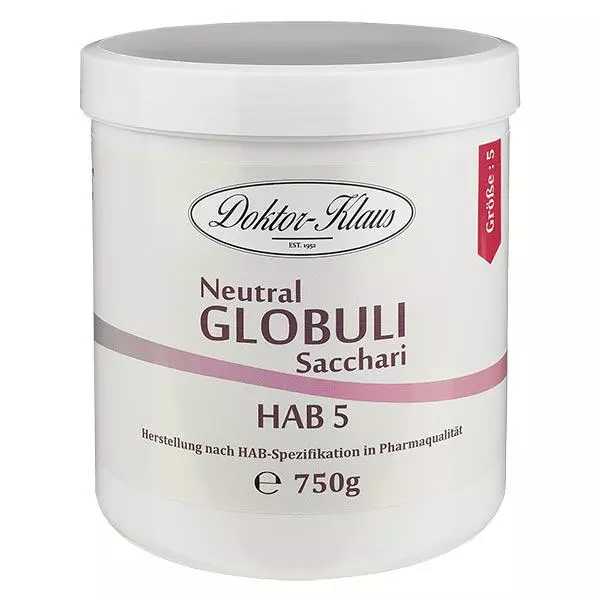 750g Neutral Globuli Gr. 5 von Doktor-Klaus