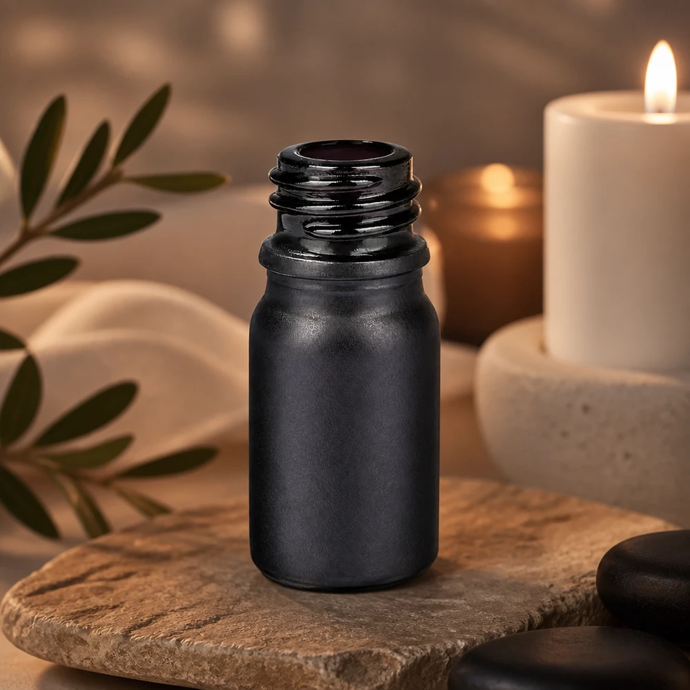 5ml Apothekenflasche BlackLine UT18/5 UNiTWIST Kompakte 5ml BlackLine Apothekenflasche UT18/5 UNiTWIST ideal für Reisegrößen und Proben
