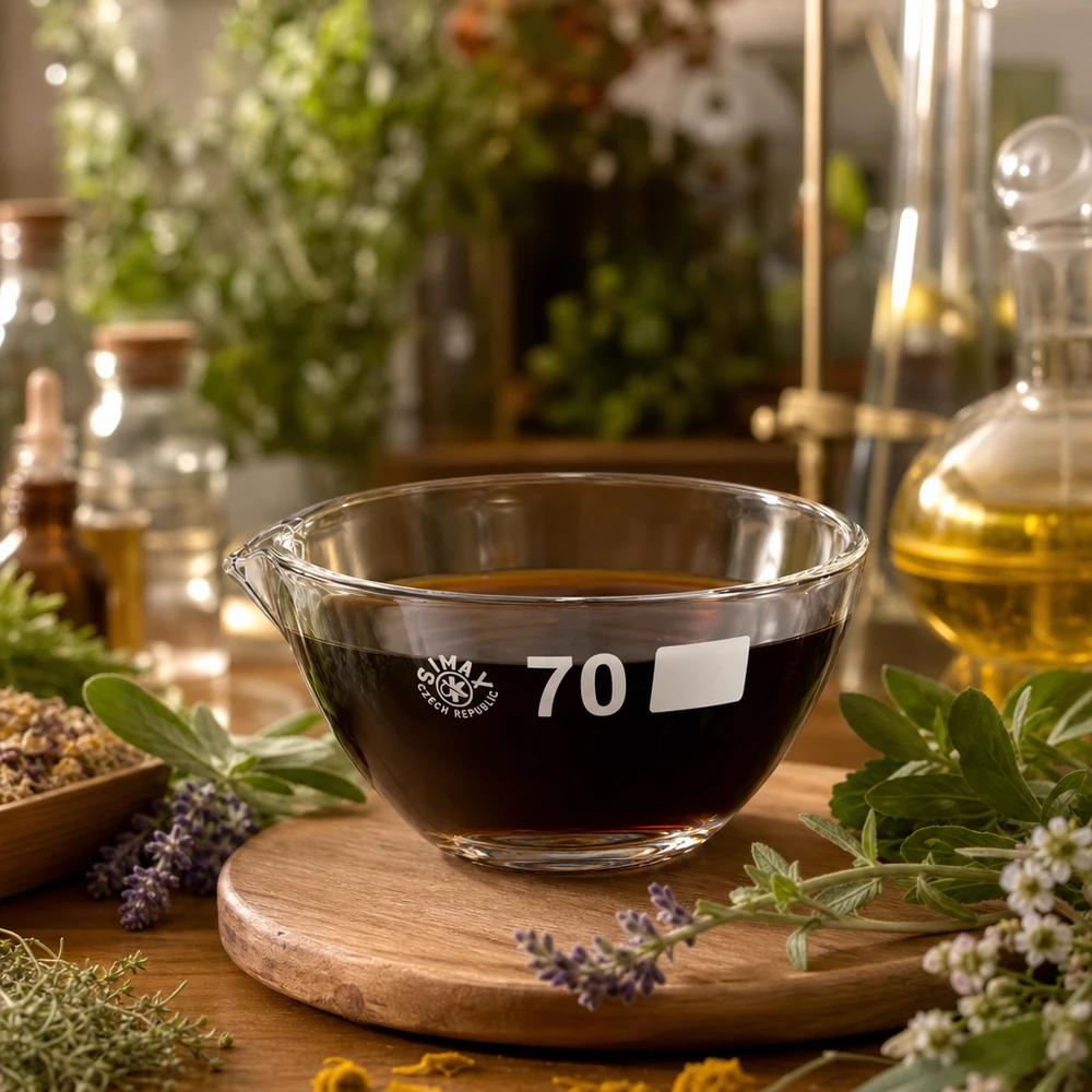 60ml Abdampfschale mit Ausguss Borosilikat ø70mm Kompakte 70mm Abdampfschale 60ml aus Borosilikat mit Ausguss für Forschung und Entwicklung