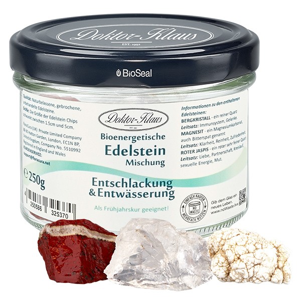 Entschlackung Natur Edelsteine Doktor-Kl. noWaste