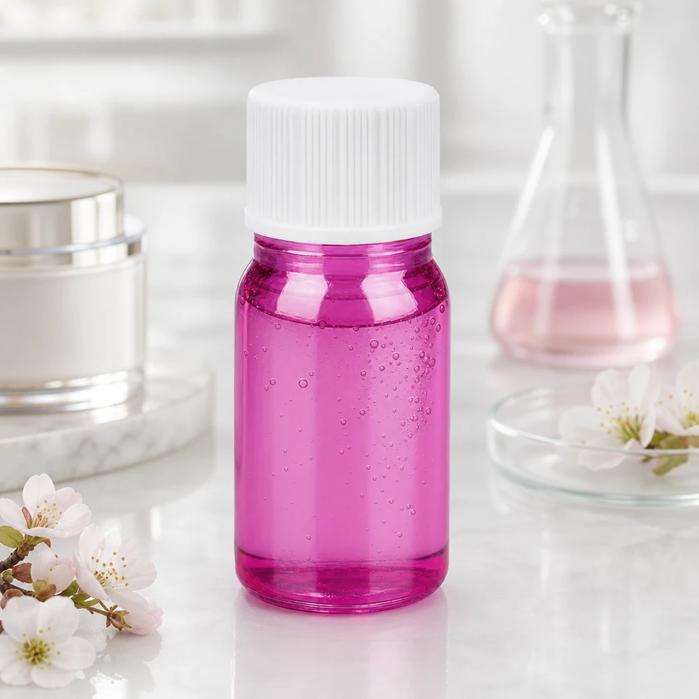 5ml Flasche 11mm Schraubverschluss weiss Standard PurpleLine UT18/5 Handliche 5ml Flasche aus UV-schützendem violettem Glas mit praktischem weißem Verschluss