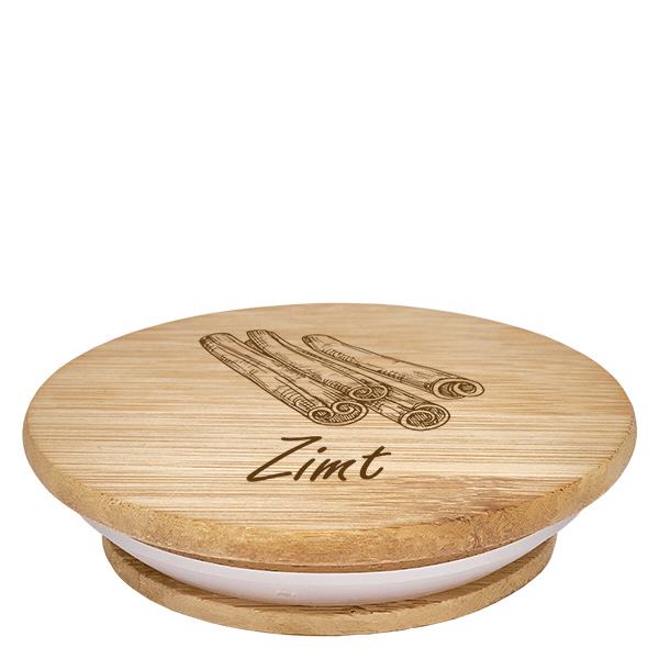 Holzdeckel "Zimt" für WECK RR60