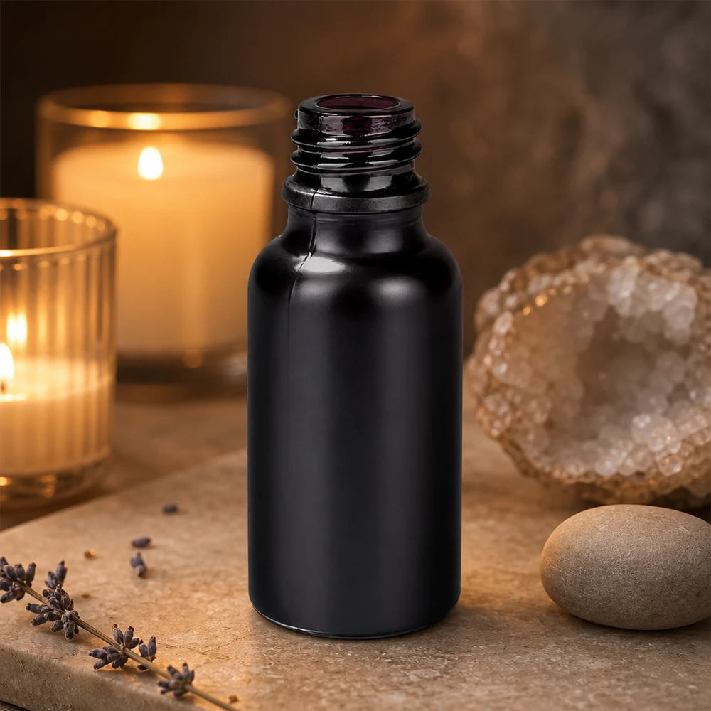 20ml Apothekerflasche BlackLine UT18/20 UNiTWIST Apothekerflasche BlackLine 20ml UT18/20 mit breiter Öffnung für einfaches Befüllen und Dosieren