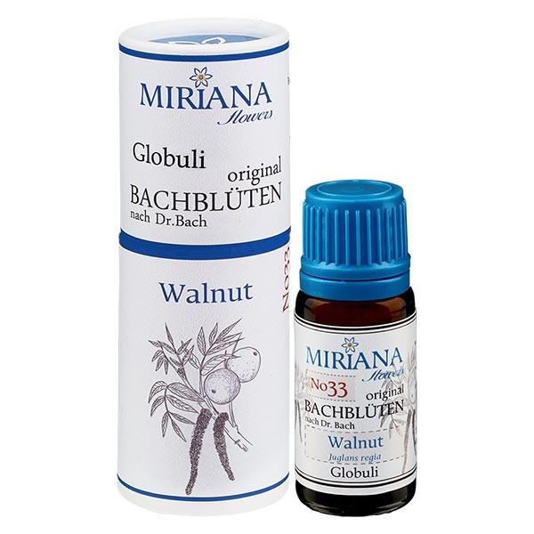 33 Walnut, 10g Bach-Globuli, MirianaFlowers 33 Walnut, 10g Bach-Globuli, MirianaFlowers