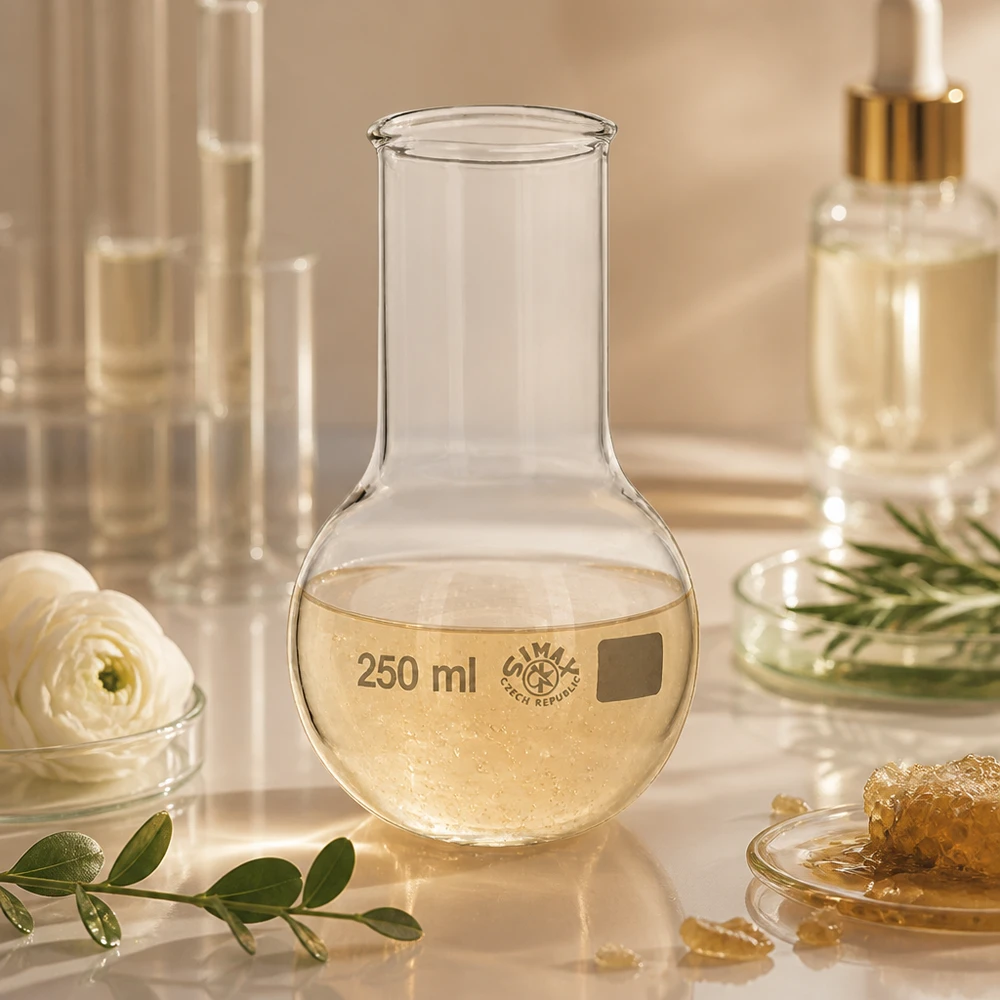 Laborkolben 250ml Weithals aus klarem Glas für professionelle Anwendungen