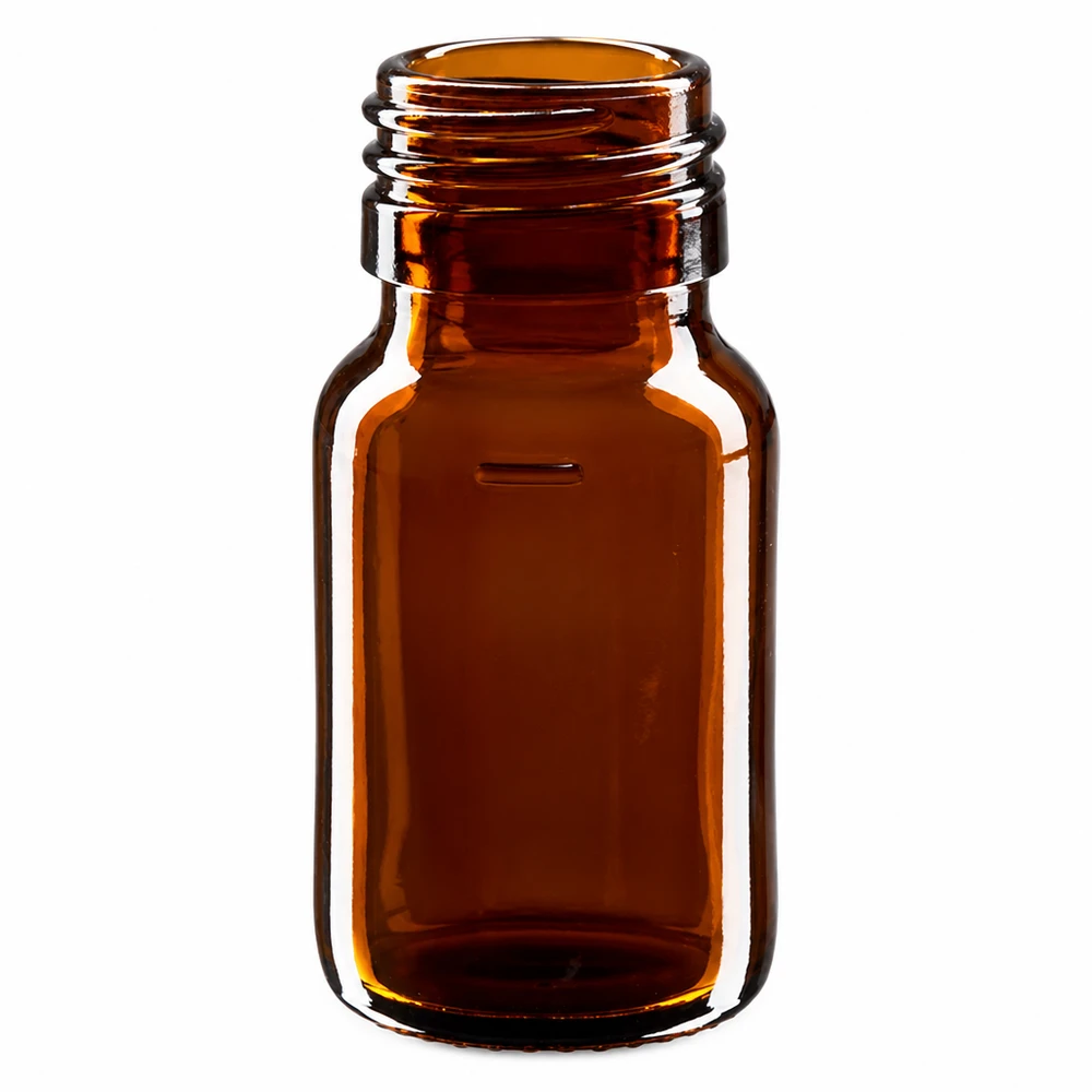 30ml Medizinflasche braun, ohne Verschluss PP28 ApoGlas 30ml Arzneimittelflasche braun für Tropfen Tinkturen und Medikamente PP28 ohne Deckel