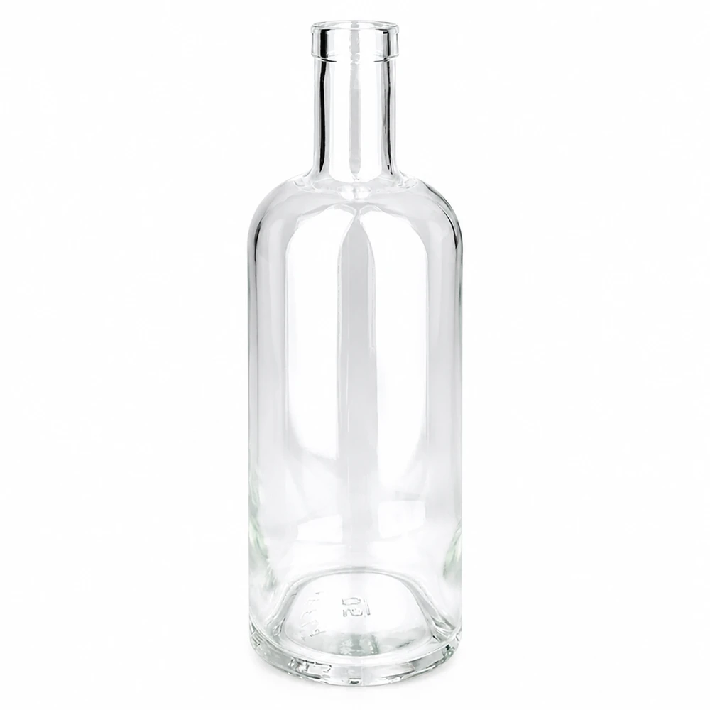 750ml Glasflasche "Attila" ohne Verschluss UNiTWIST® 750ml Glasflasche Emma transparent ohne Verschluss UNiTWIST leer Spirituosenflasche Likörflasche klar