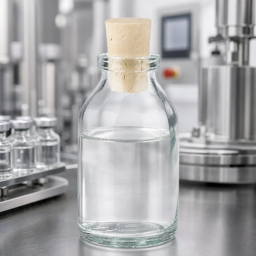 Borosilikatflasche 20ml mit Korken 11/14mm für Proben Reagenzien und Laborchemikalien