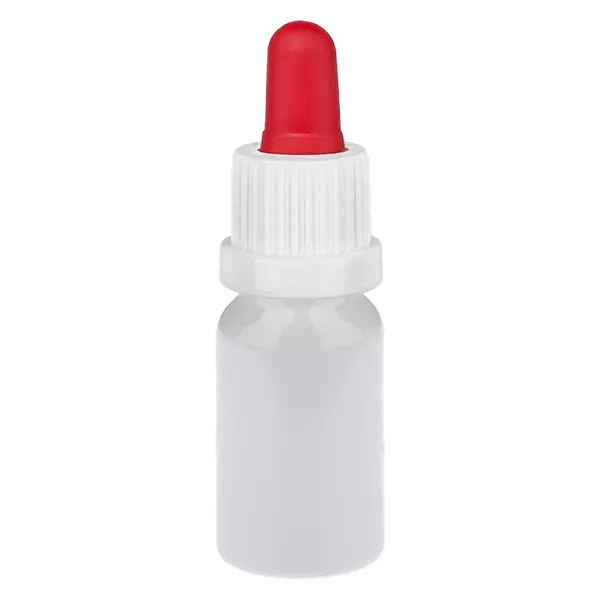 10ml Pipettenflasche weiß/rot Originalitätsverschluss WhiteLine UT18/10 10ml Pipettenflasche weiß/rot Originalitätsverschluss WhiteLine UT18/10