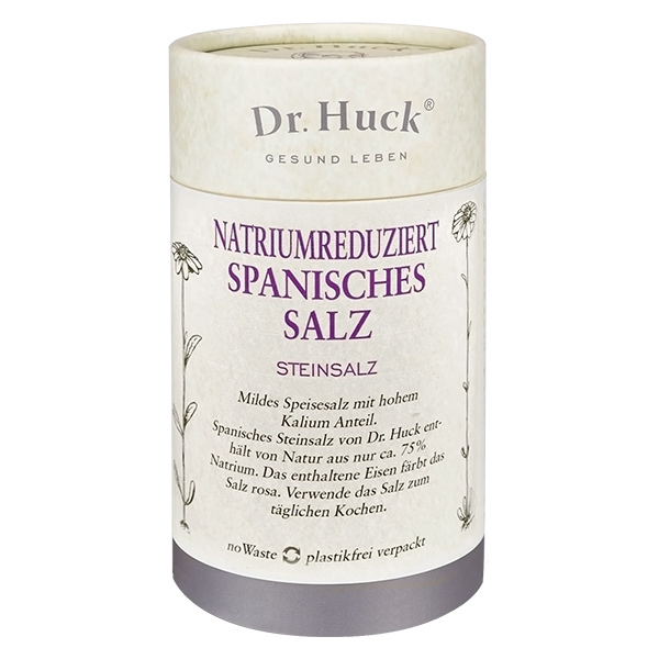 180 g Natriumreduziert! Spanisches Steinsalz Dr. Huck 180 g Natriumreduziert! Spanisches Steinsalz Dr. Huck