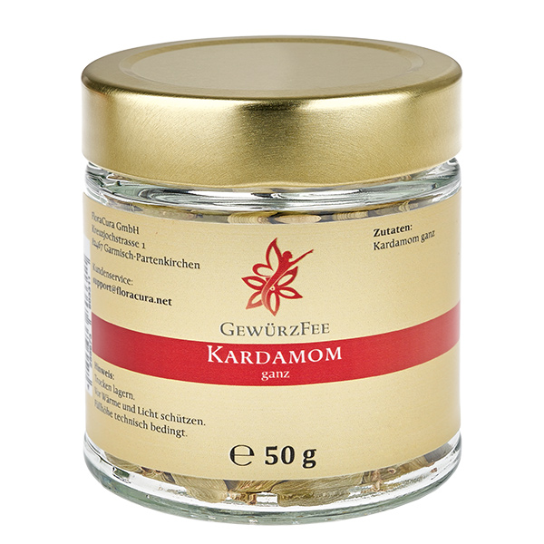 Kardamom ganz im Schraubglas Gewürzfee Kardamom ganz im Schraubglas Gewürzfee