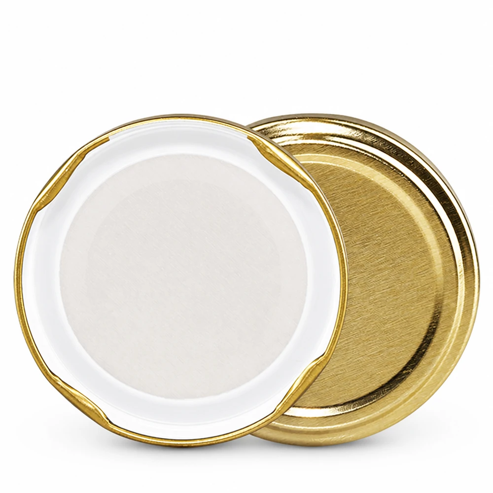 UNiTWIST TO58 Detailaufnahme Dichtungsring weiß gold Einweckdeckel BioSeal unitemp