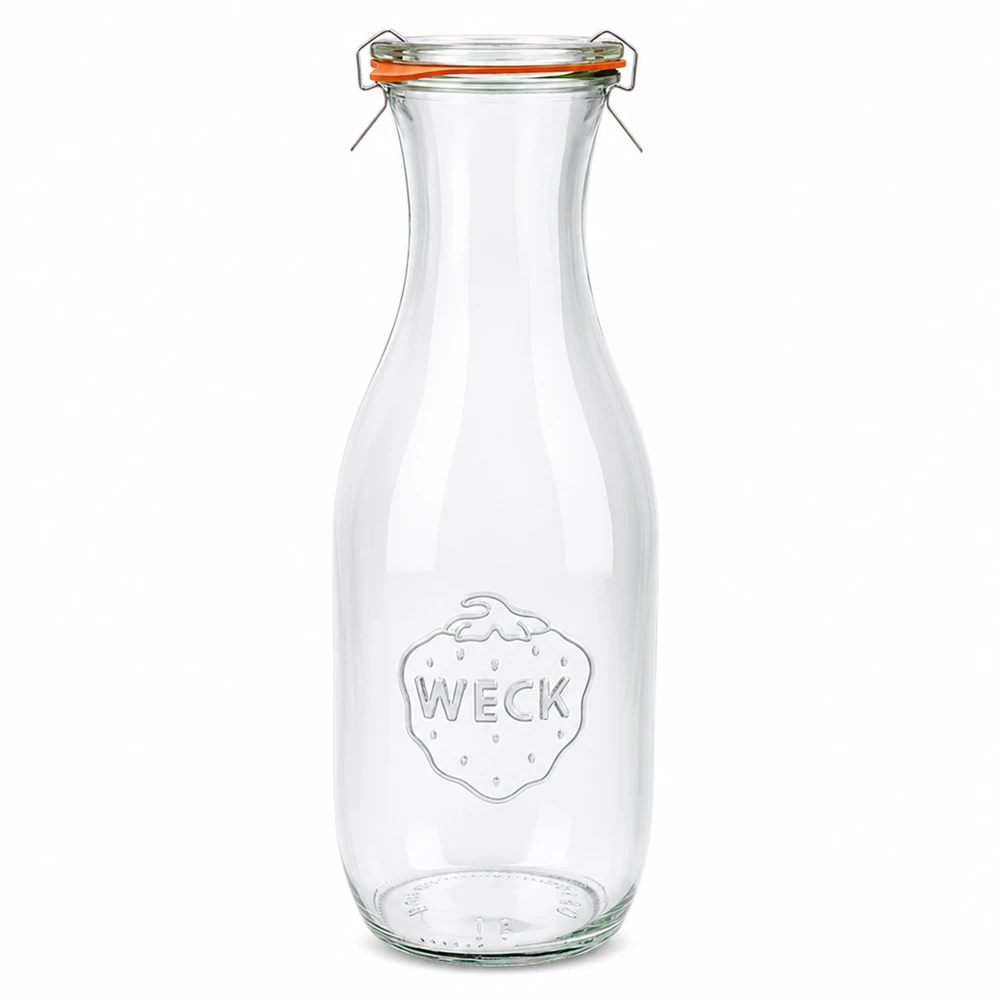 1062ml Saftflasche komplett WECK RR60