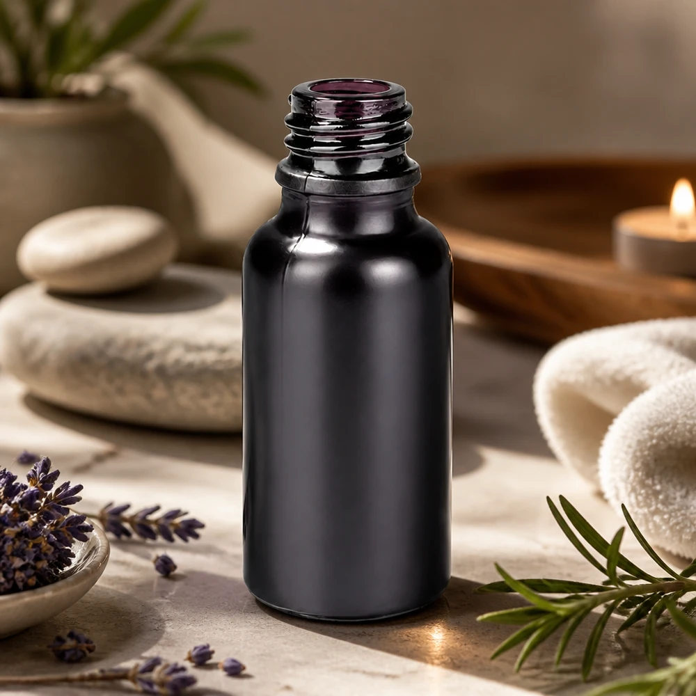20ml Apothekerflasche BlackLine UT18/20 UNiTWIST Handliche Apothekerflasche 20ml BlackLine UT18/20 für präzise Dosierung von Wirkstoffen