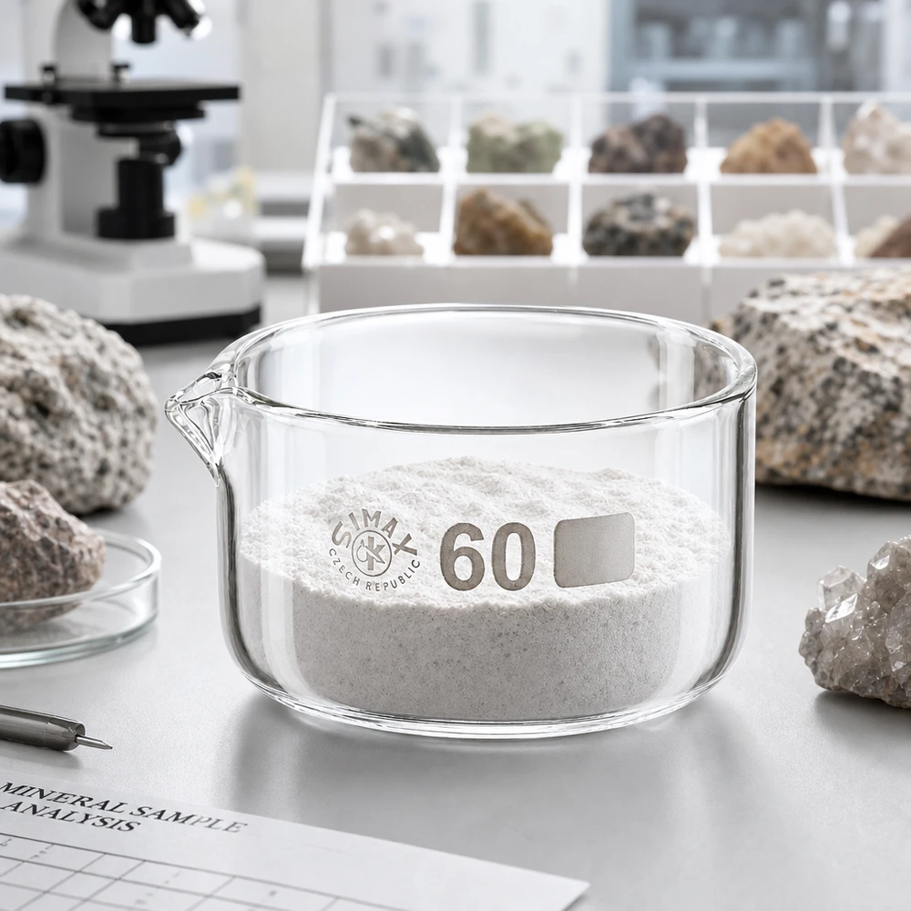 60ml Kristallisierschale mit Ausguss Borosilikat ø60mm Kristallisierschale 60ml Gesteinsanalyse Labor Mineralprobe Ausguss zylindrisch Glasschale transparent