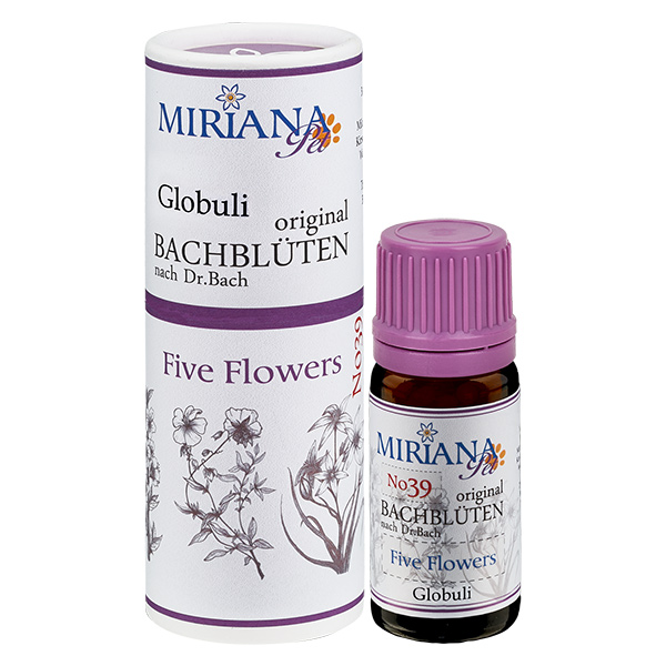 39 Five Flowers 10g Tier-Bach-Globuli MP 39 Five Flowers 10g Tier-Bach-Globuli MP