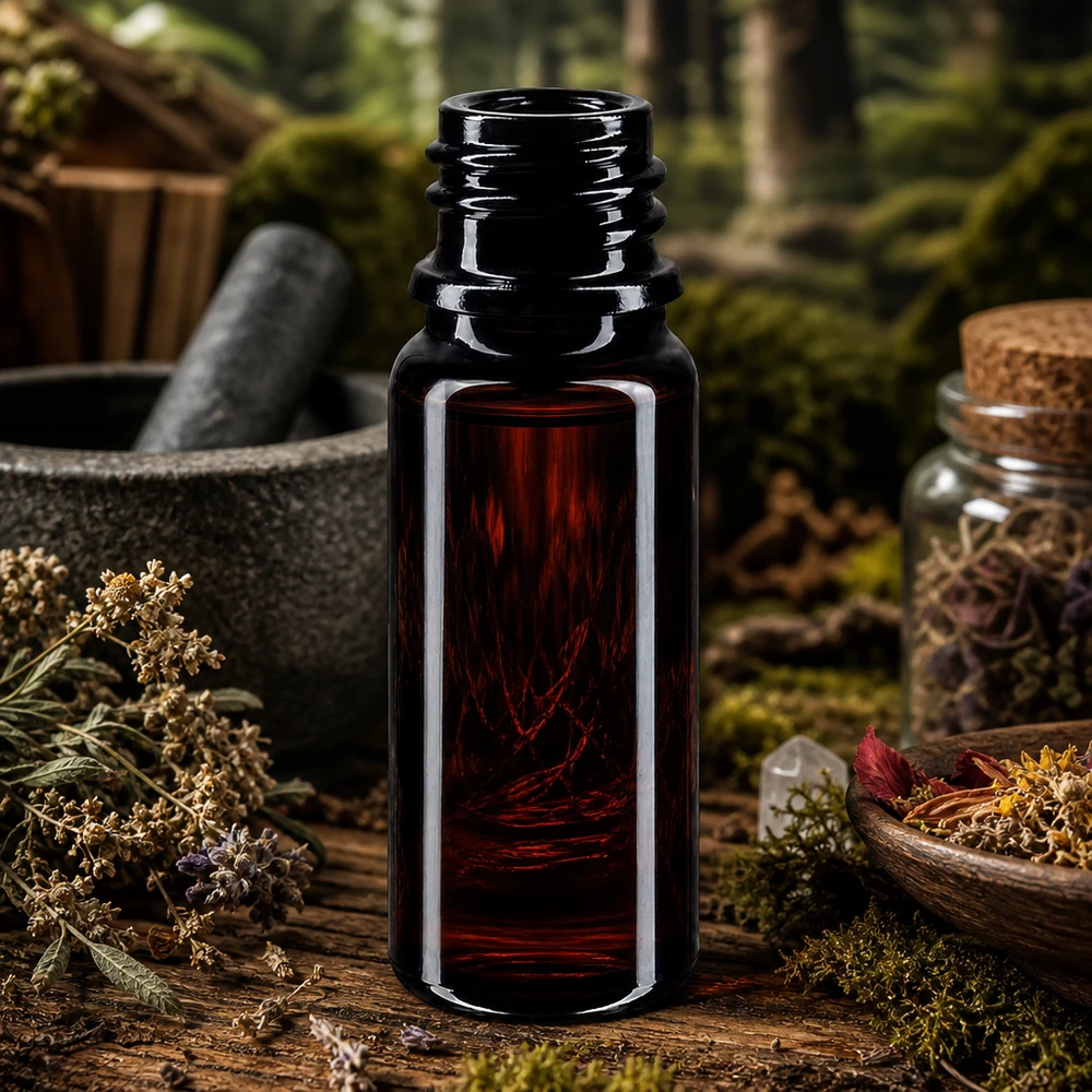 Violettglas Flasche 10ml DIN 18 (Mironglas) Praktische Violettglas Flasche 10ml für DIY Kosmetik und selbstgemachte Heilmittel