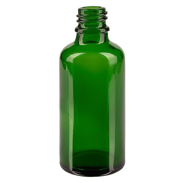 Tropfflasche 50ml DIN 18 Giessring Grünglas Tropfflasche 50ml DIN 18 Giessring Grünglas
