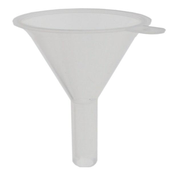 Mini Kunststofftrichter, transparent