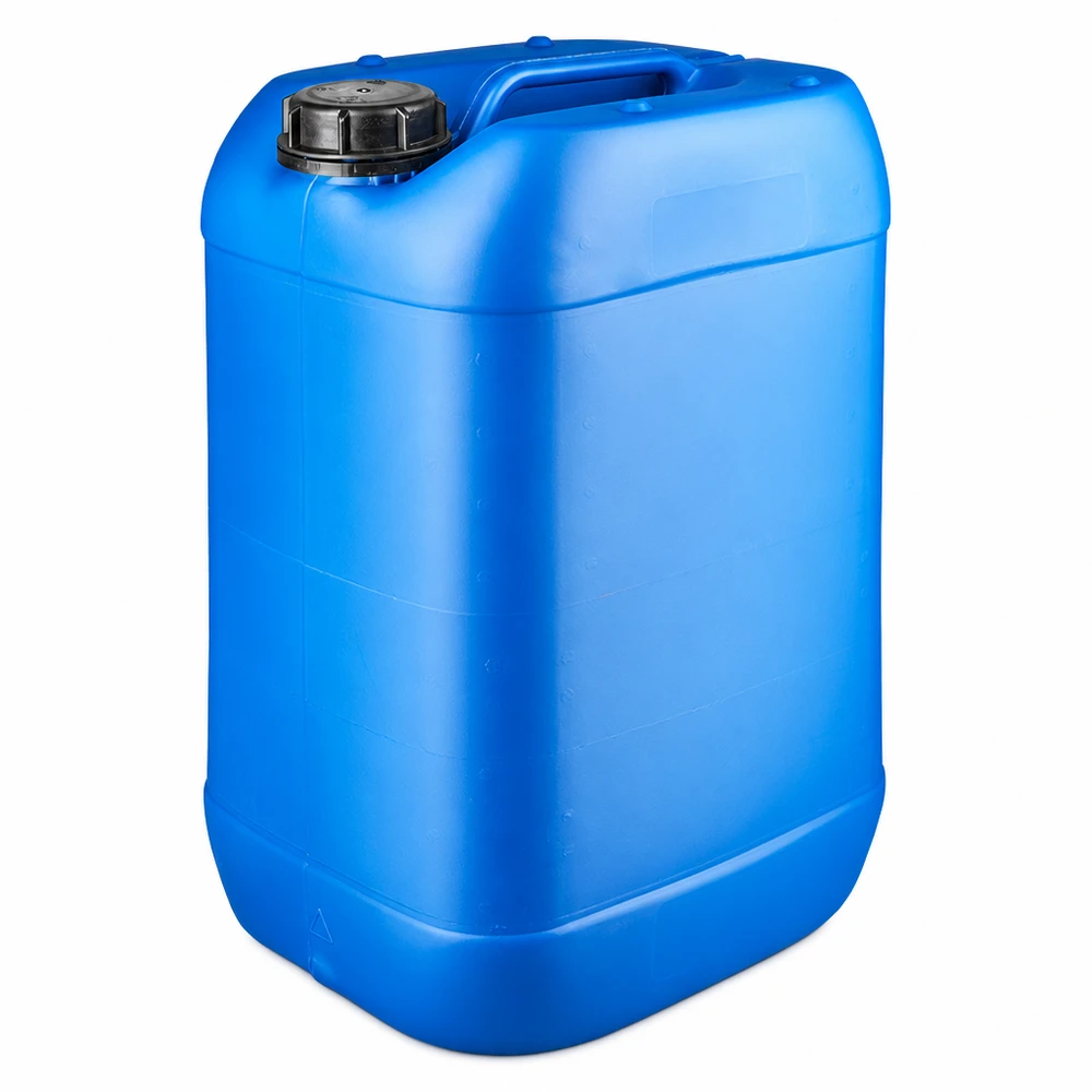 Kanister 25 Liter blau mit Schraubverschluss Originalitätsverschluss 25L HDPE Kanister blau mit OV Verschluss für sichere Lagerung von Flüssigkeiten
