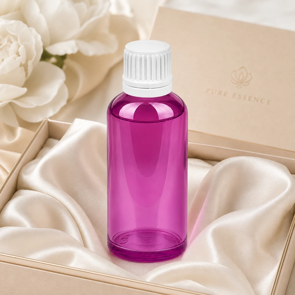 50ml Tropfflasche 0.7mm weiss Originalität Schraubverschlusserschluss PurpleLine UT18/50 50ml Tropfflasche Purple Line mit ergonomischem Design für einfache Handhabung und Dosierung