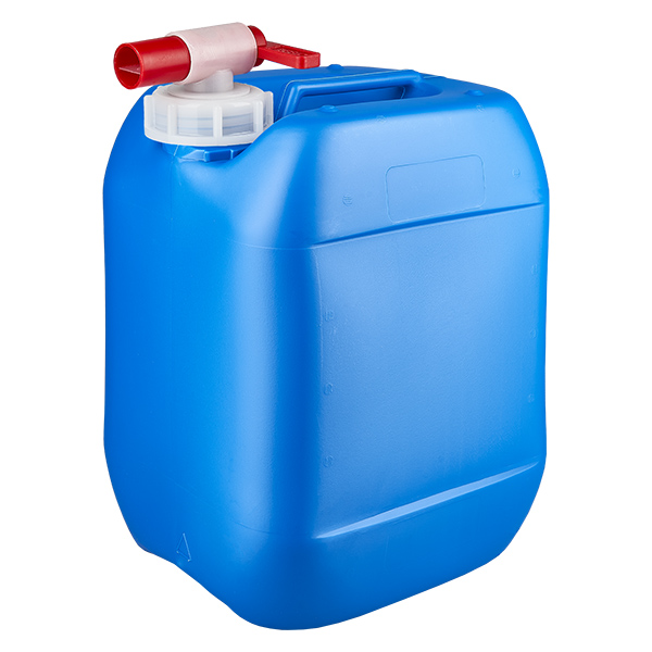 Kanister 10 Liter blau mit Auslaufhahn Kanister 10 Liter blau mit Auslaufhahn