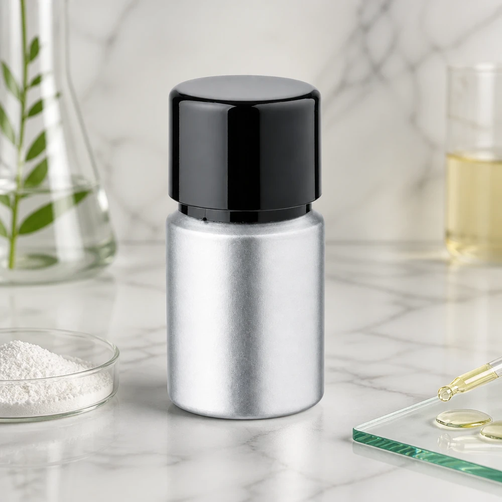 Gebeizte Aluflasche 10ml mit Schraubverschluss - langlebige Metallflasche für flüssige Produkte