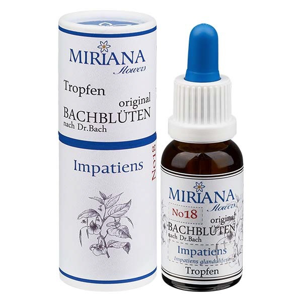 18 Impatiens, 20ml Essenz, MirianaFlowers 18 Impatiens, 20ml Essenz, MirianaFlowers