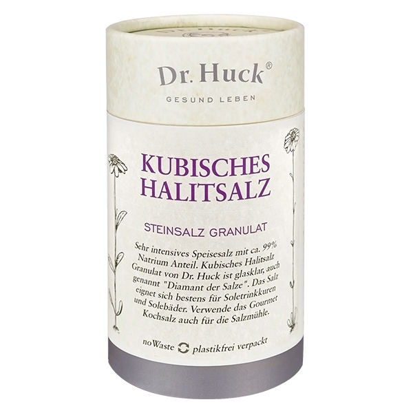 180 g Kubisches Halitsalz Granulat (Steinsalz) Dr. Huck