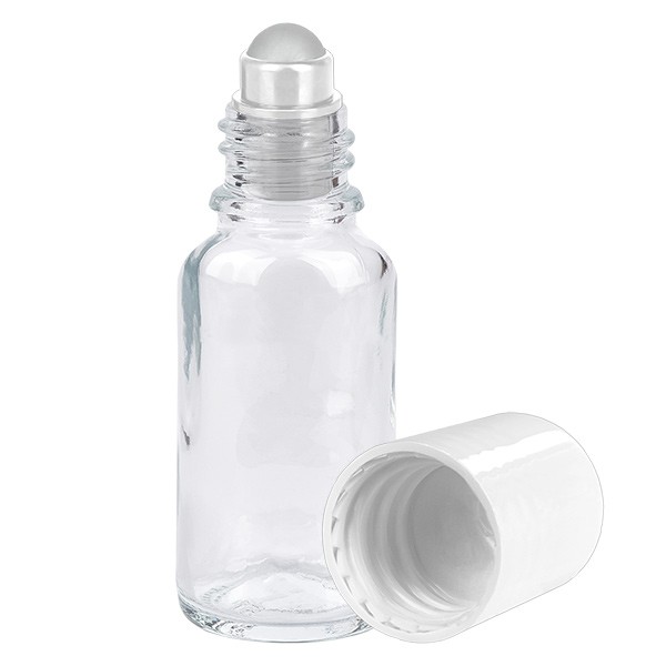 20ml Roll-On Flasche weiss STD ClearLine UT18/20