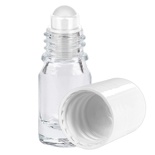 5ml Roll-On Flasche weiss STD ClearLine UT18/5