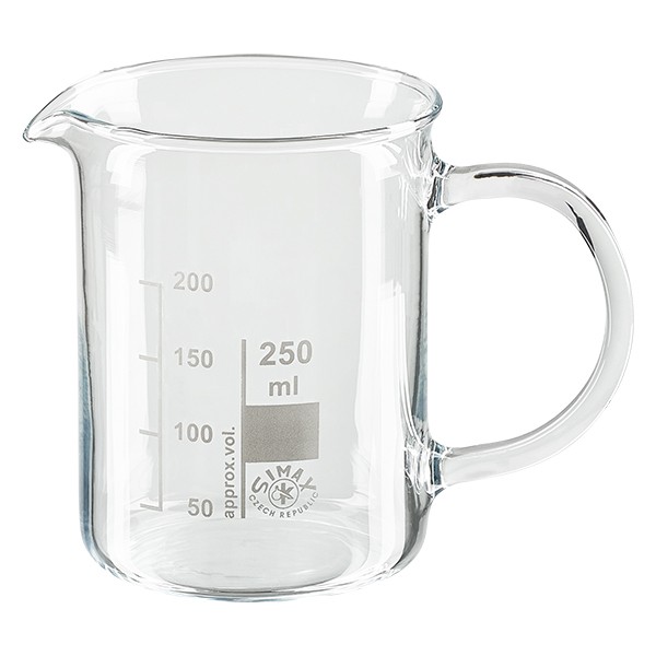 Messbecher / Becherglas 250ml mit Henkel