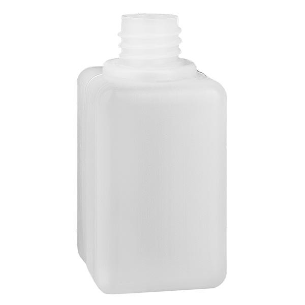 Chemikalienflasche 50ml, Enghals aus PE-HD, naturfarbig, GL 18