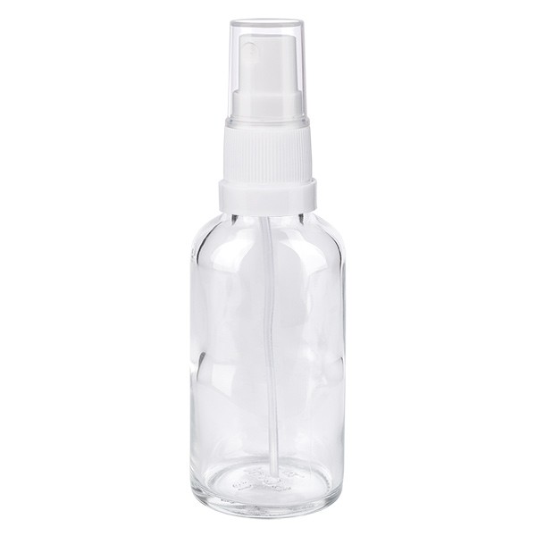 30ml Sprayflasche weiss/tr. STD ClearLine UT18/30