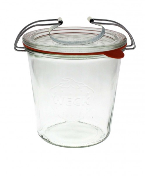 WECK-Sturzglas 580ml (1/2 Liter) mit Einkochbügel