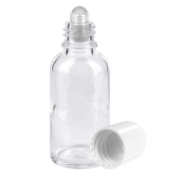 30ml Roll-On Flasche weiss STD ClearLine UT18/30
