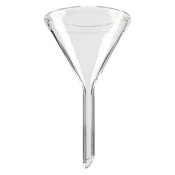 Glastrichter Ø 45mm - Borosilikatglas 3.3 - 60° Winkel