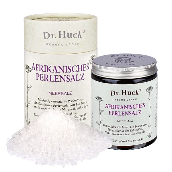 Afrikanisches Perlensalz (Meersalz) Dr. Huck