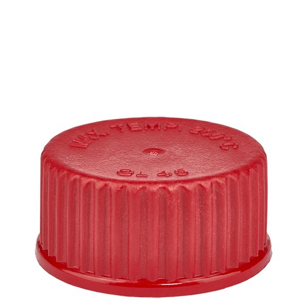 Schraubverschluß - Kappe GL 45 rot